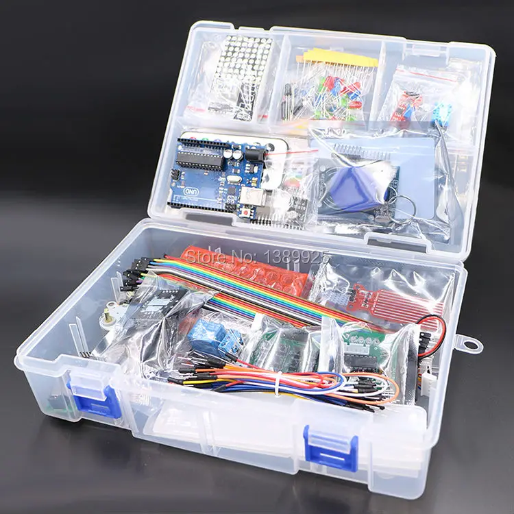 With Retail Box RFID Starter Kit For Arduino UNO R3 Upgraded Version Learning Suite Wholesale Free