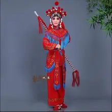 Пекинская опера одежда сценические костюмы даомадан женская одежда солдата ТВ кино сценический женский общий наряд Сычуань Юэ Кун опера