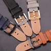 Cowhide Watchband Black Blue Gray Brown Genuine Leather Watch Strap Bnad For Women Men Bracelet For Watches For Samsung Gear S3 ► Photo 3/6