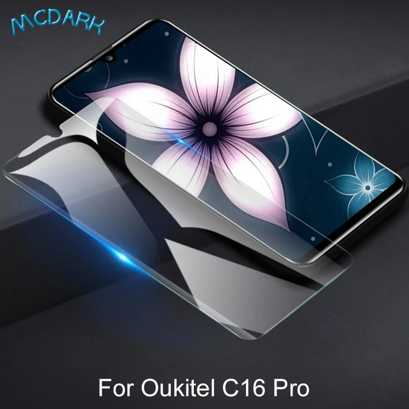 Для Oukitel C16 Pro Защитная пленка для переднего стекла Замена Простая установка