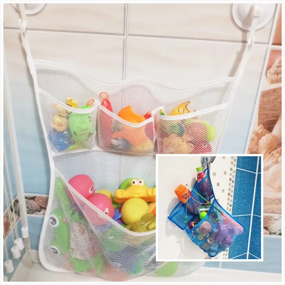 Летние Детские Игрушки для ванны, сетчатый мешок для хранения воды, игрушки для ванной комнаты, органайзер для одеял, сетка на присоске, Ванна для душа, детские игрушки, подарок