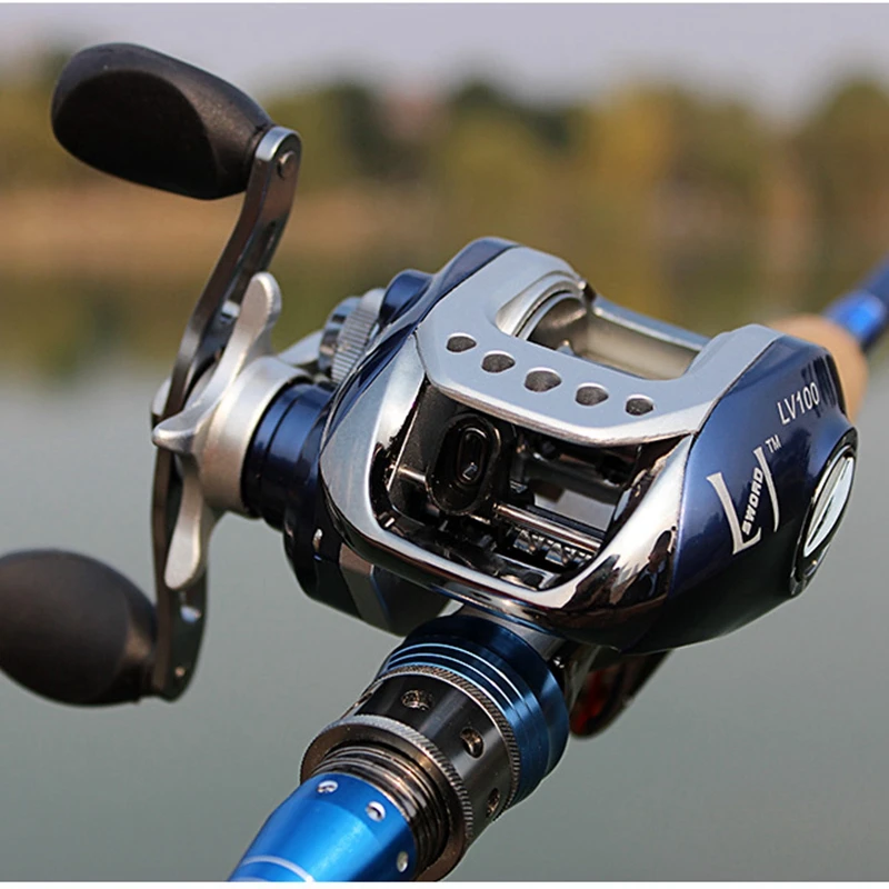Sougayilang 2.1m UL Surf Casting Rod 99% Carbon Fiber Lure Baitcasting Rod Power Casting Fishing Rod and Reel Combos