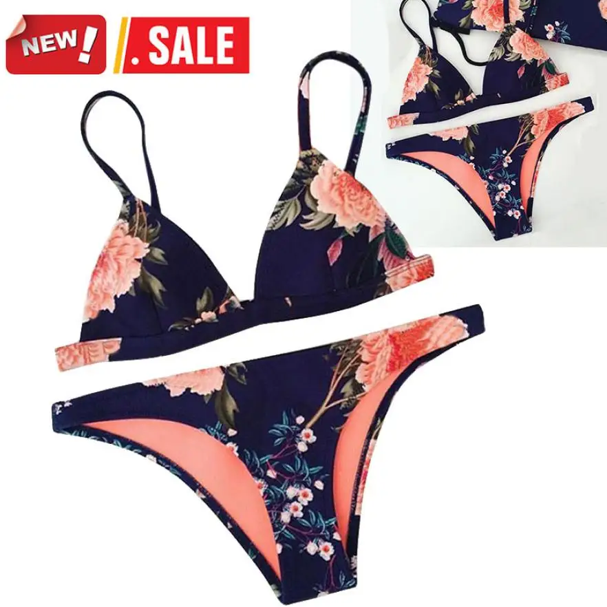 

LIVA GIRL Sexy Women Push-up Padded Bra Bikini Set Swimwear Swimsuit Beachwear High waist swimsuit