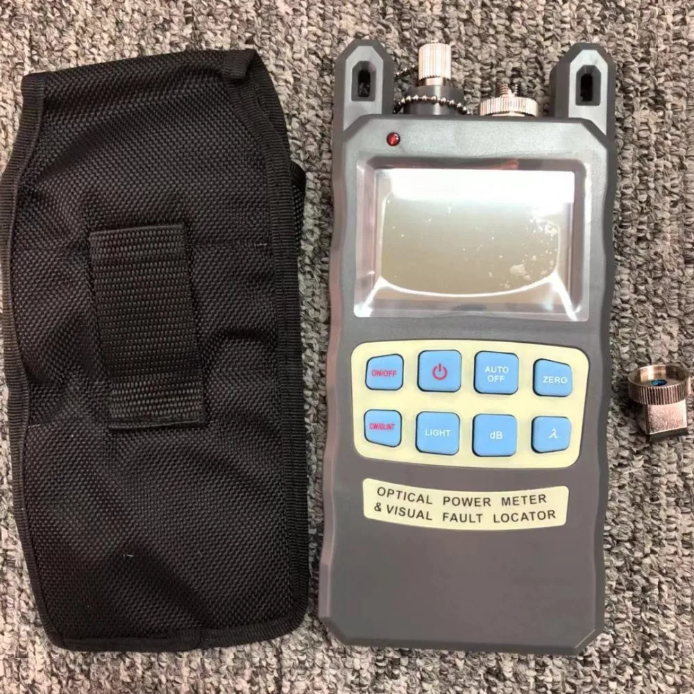 

Free shopping FTTH Fiber optical power meter -70 to +10dBm and 10mw 10km Fiber Optic Cable Tester Visual Fault Locator VFL