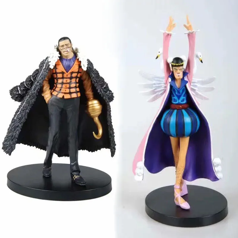 

One Piece DX Sir Crocodile Mr.0 Action Figure 1/8 scale painted figure DXF Bentham Mr.2 PVC figure Toys Brinquedos Anime