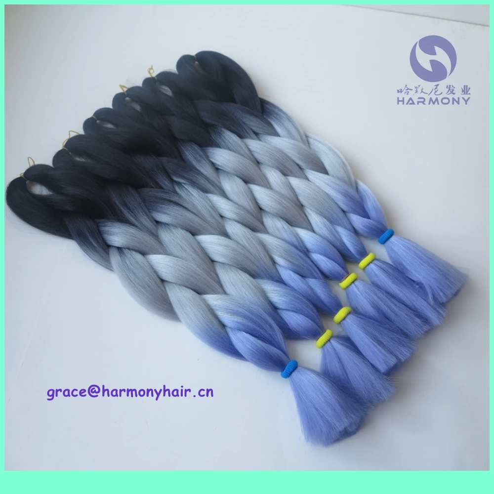 Free Shipping 5packs Lot 24 100g Synthetic Dip Dye Color Black