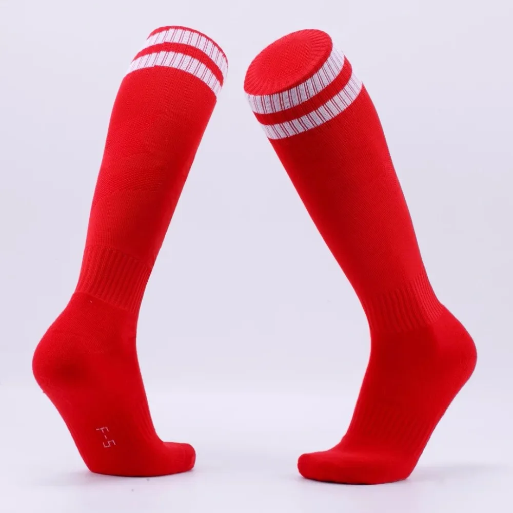 Мужские Противоскользящие футбольные носки для взрослых Нижнее полотенце толстые носки впитывающие пот дышащие спортивные детские футбольные носки HD-07