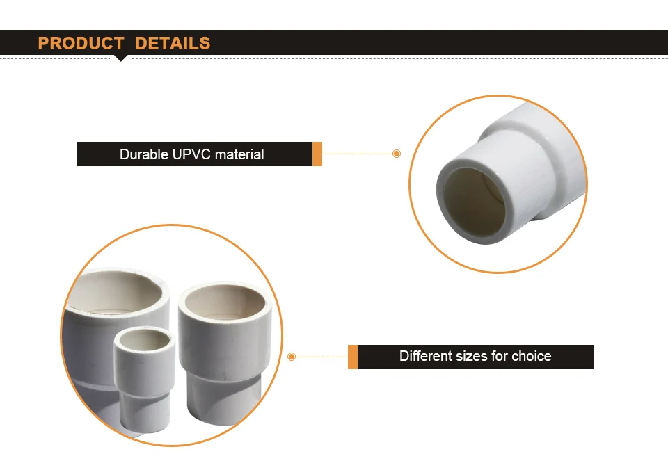 PVC-U фитинг для водопроводной трубы разъемы 25/32/40/50 мм стык труб ПВХ пластиковая труба для воды поставка трубных шарнира