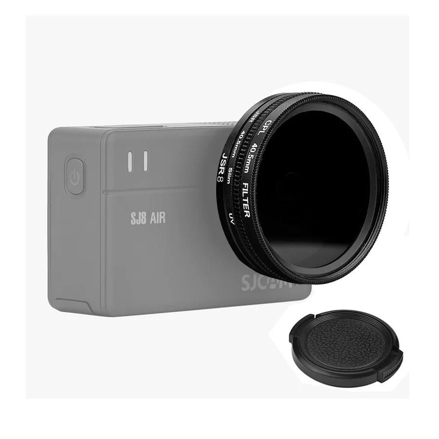 Andories 40 5 мм CPL фильтры + УФ-фильтр крышка объектива для SJCAM SJ8 AIR PLUS PRO спортивная