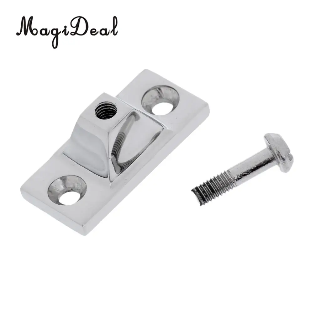 Heavy Duty 2 Pieces 316 Stainless Steel Bimini Top Deck Hinge Side Mount for Marine Boats Canopy Tops Dinghy Yacht Accessories
