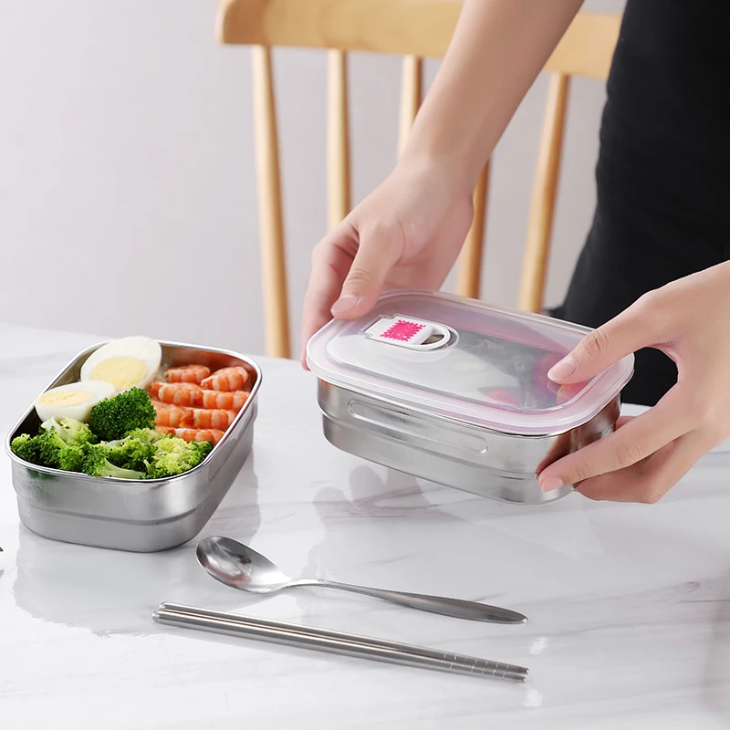 Ланч бокс из нержавеющей стали японский контейнер для продуктов Bento box
