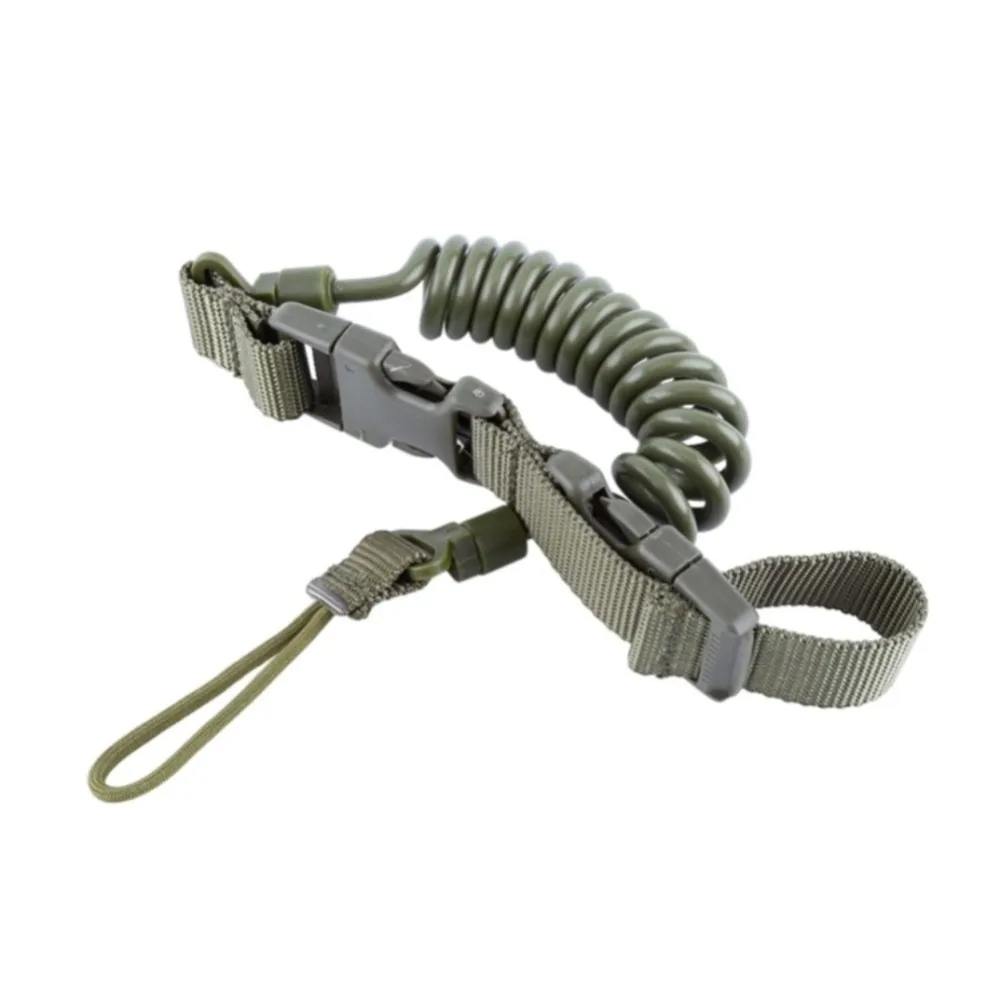 

Climbing Multi-Function Lanyard Gun Rope Safety Rope Outdoor Military Fan Wind Spring Wear Elastic Key Chain TX005