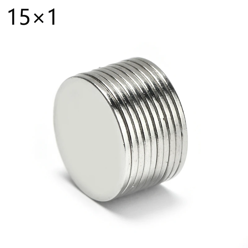 20 шт 15*1 мм супер сильный неодимовый магнит N35 диск Постоянный магнит редкоземельный художественный процесс магнит Неодим-железо-бор