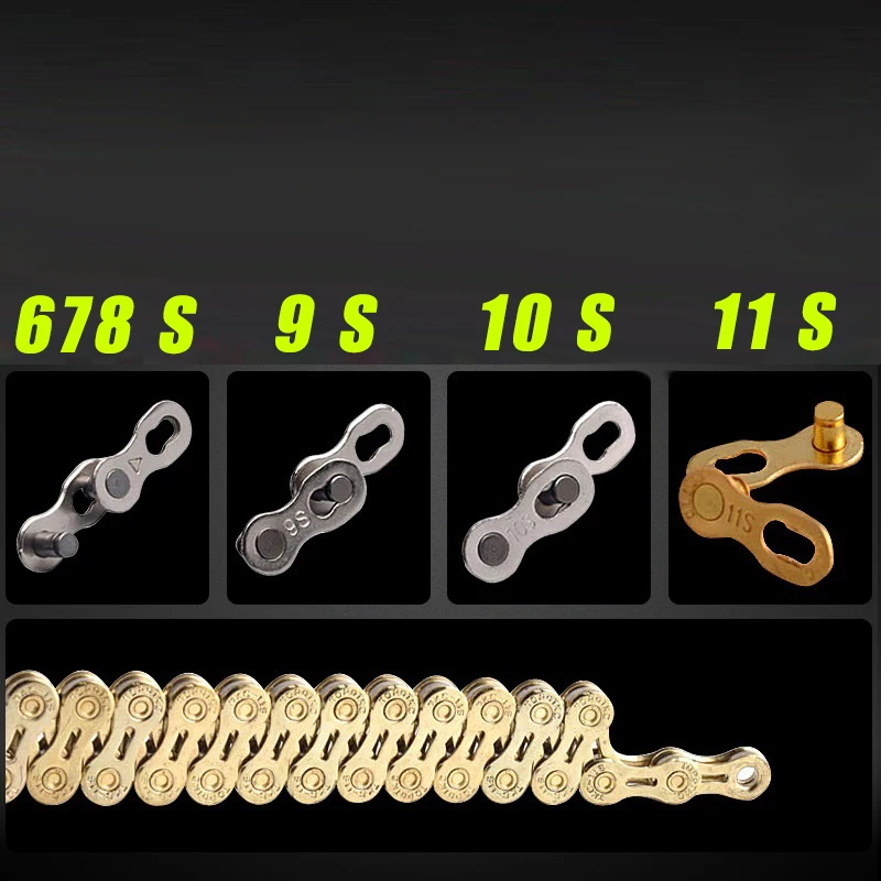 2PCS-1Pair-Mountain-Road-Bicycle-Chain-Magic-Buckle-8-9-10-11-Fast-Quick-Dismantling-24