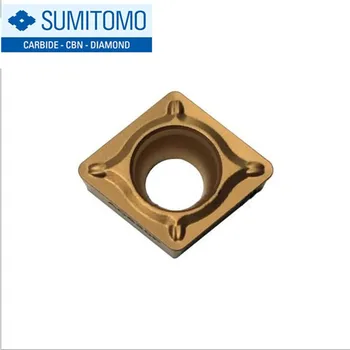 

Original Sumitomo CCMT CCMT09T304 CCMT09T308 CCMT09T304N-SU CCMT09T308N-SU AC830P Carbide Inserts Lathe Tools Cutter Turning