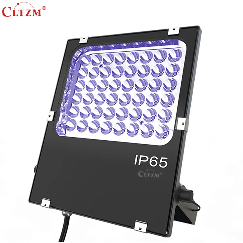 50W UV LED Flood Light Waterproof IP65 85 265V High Power Outdoor