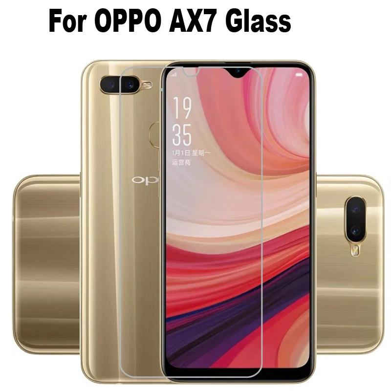Защитное стекло для OPPO AX7 закаленное CPH1901 CPH 1901 OPPOAX7 AX 7 A7 стеклянная крышка