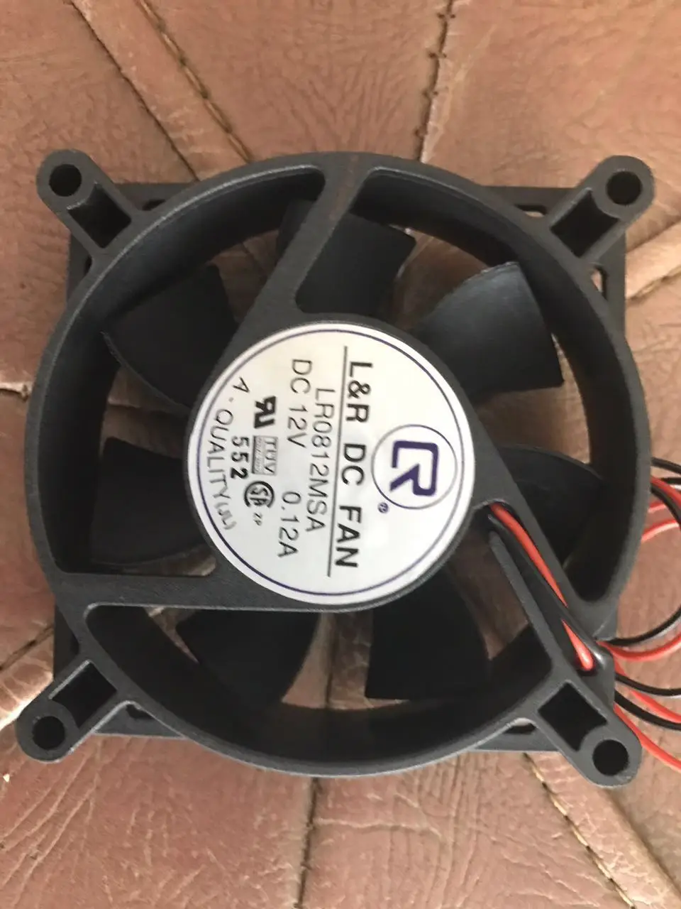 LR0812MSA 12V 0.12A L&R DC FAN photo