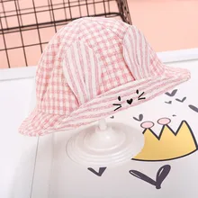 Детская шляпка; Милая шапочка принцессы для новорожденных девочек; детская Панама с цветочным принтом; пляжная кепка; летняя уличная Кепка