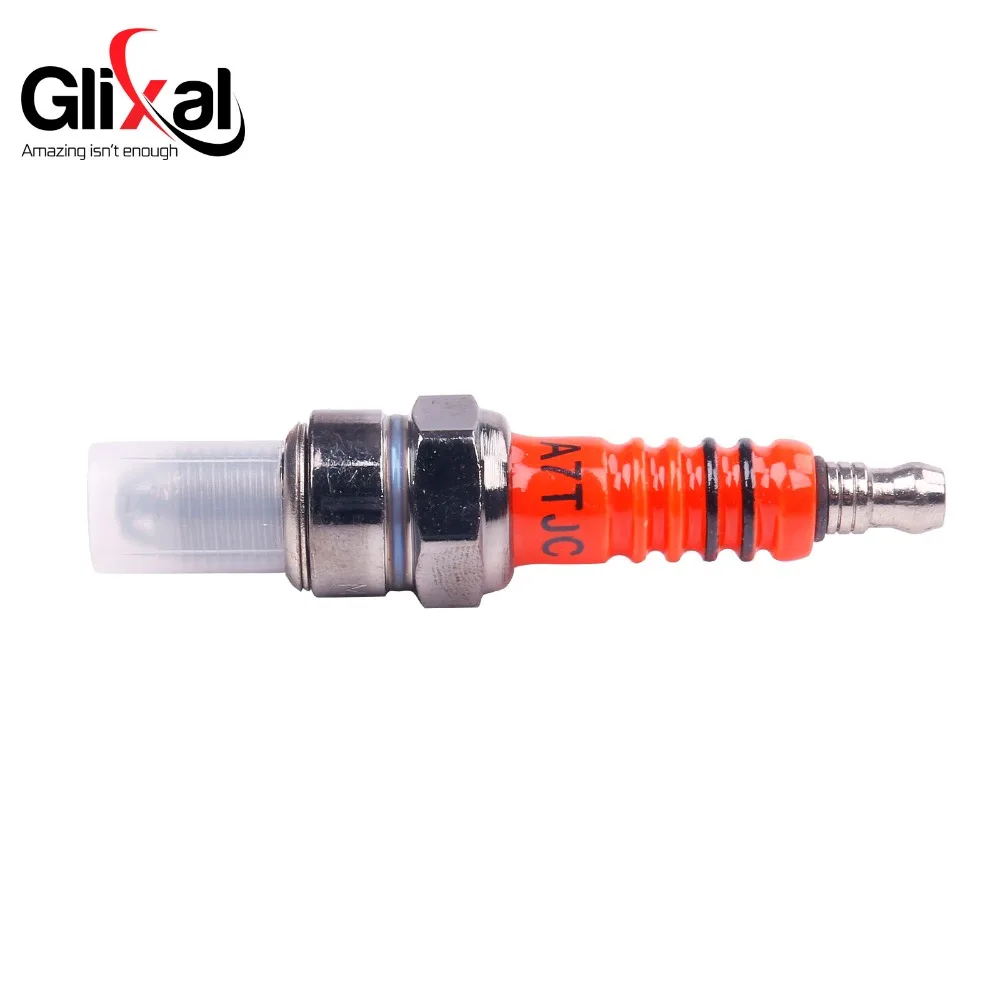 Свеча зажигания Glixal GY6 50cc 125cc 150cc A7TC для китайских мопедов квадроциклов двигатель