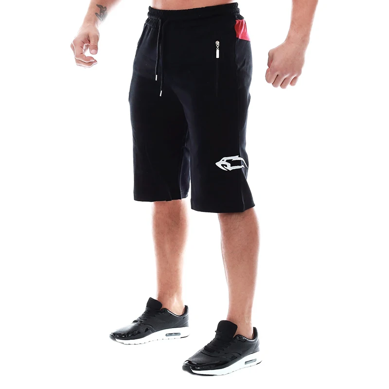 Для мужчин Повседневное мужские шорты для фитнеса Профессиональный короткие брюки для бодибилдинга мужские шорты для тренировок узкие спортивная одежда