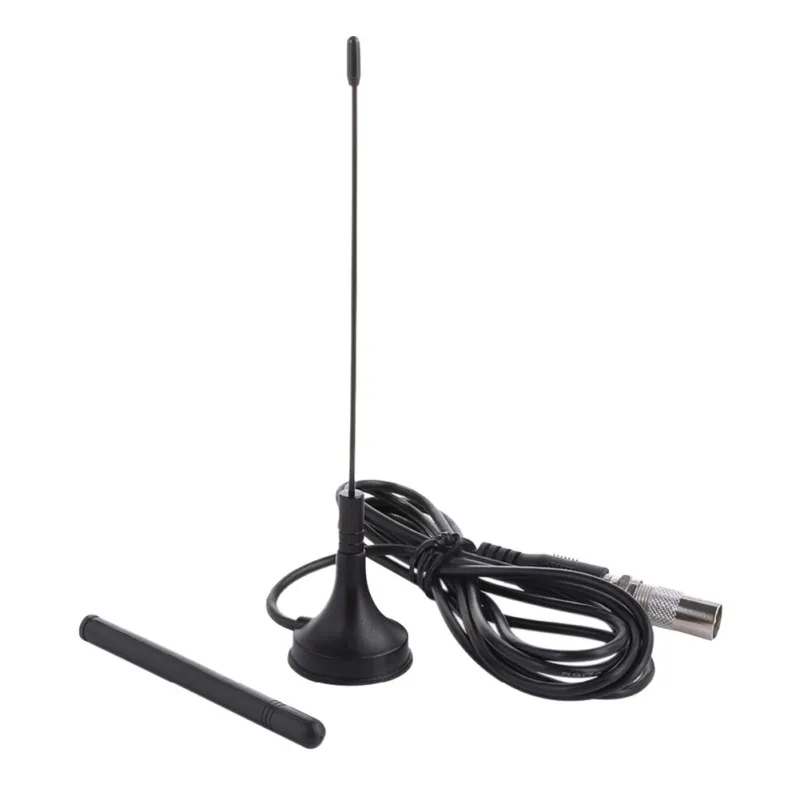 DVB-T Freeview HDTV Aerial Magnetic Base Antenne Dual DTA-180 HD Digital Indoor TV Antenna Stick 2 Receiver 50 Mile | Электроника