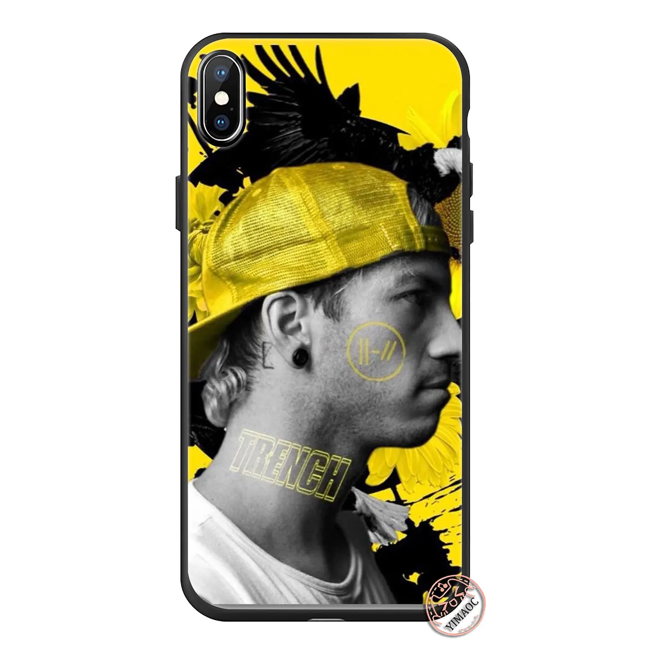 YIMAOC twenty one pilots Trench Мягкий силиконовый чехол для телефона для iPhone 11 Pro XS Max XR X 6 6S 7 8 Plus 5 5S SE 10 TPU черный чехол - Цвет: 9