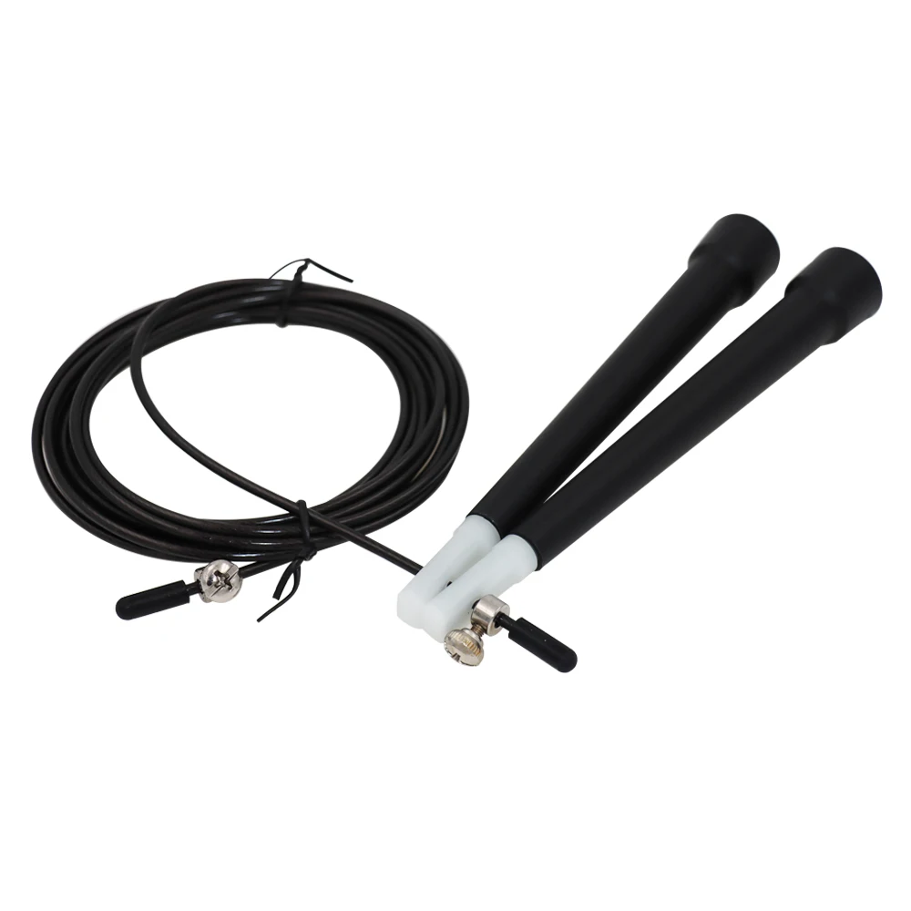 NEW Steel Wire Skipping Skip Adjustable Jump Rope Fitnesss Equipment Exercise Workout 3 Meters 3
