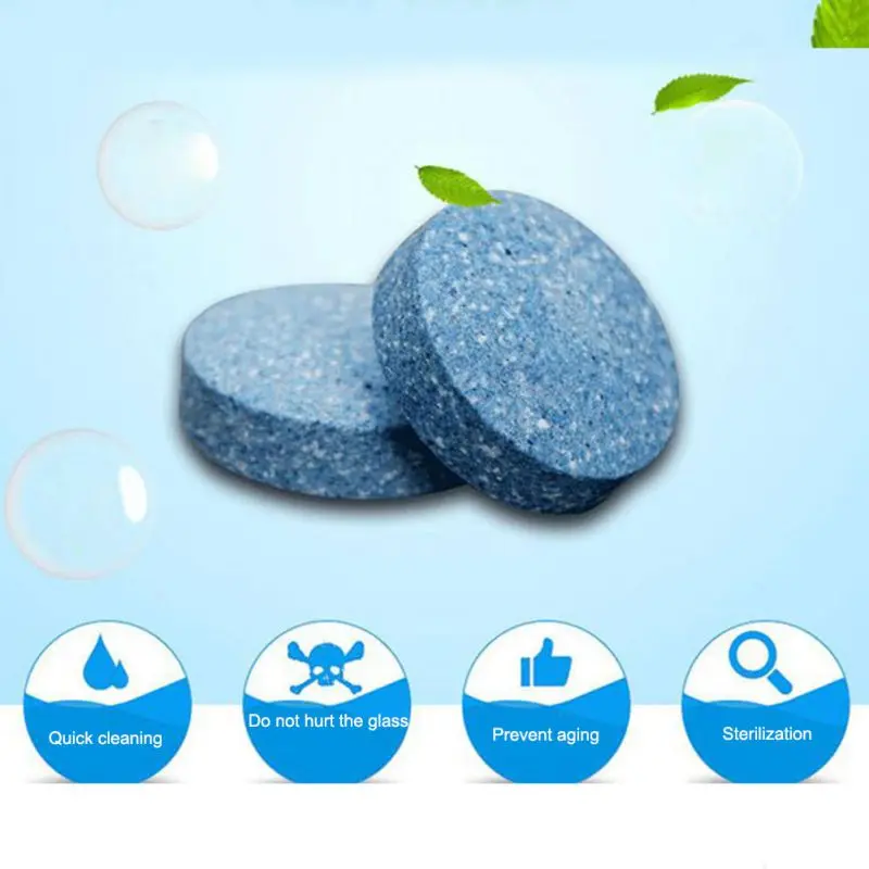 

2019 Car Concentrated Effervescent Tablets High Performance Cleaning Disinfecting Car Windscreen Nursing Household Cleaner