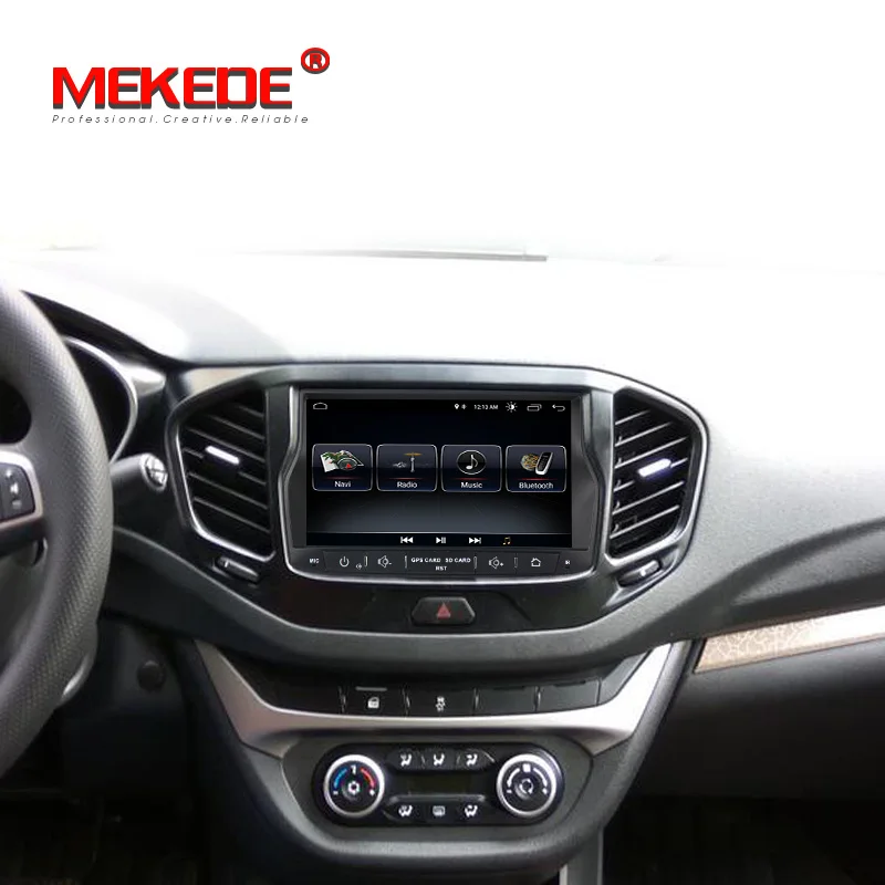 Clearance MEKEDE Android 9.1 8.1 Car Multimedia DVD Player For LADA Vesta for Radio GPS navigation audio Stereo Russian menu wifi BT 4