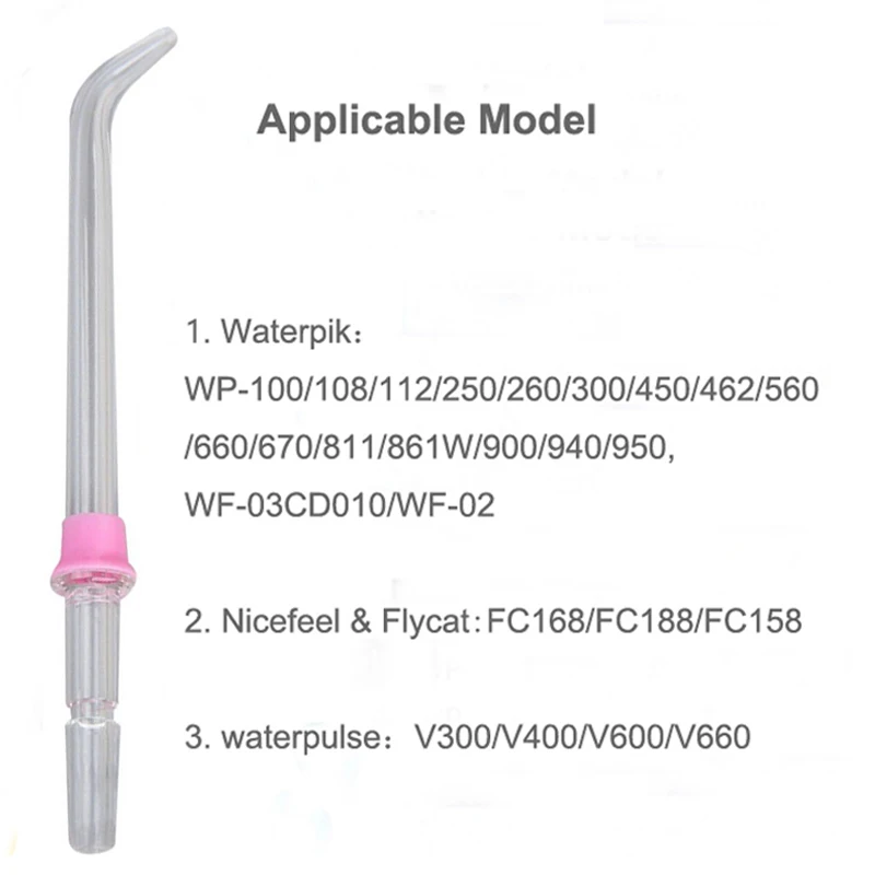 Replacement Jet Tips 3 Pieces Fit Waterpik Oral Irrigator Water Flosser