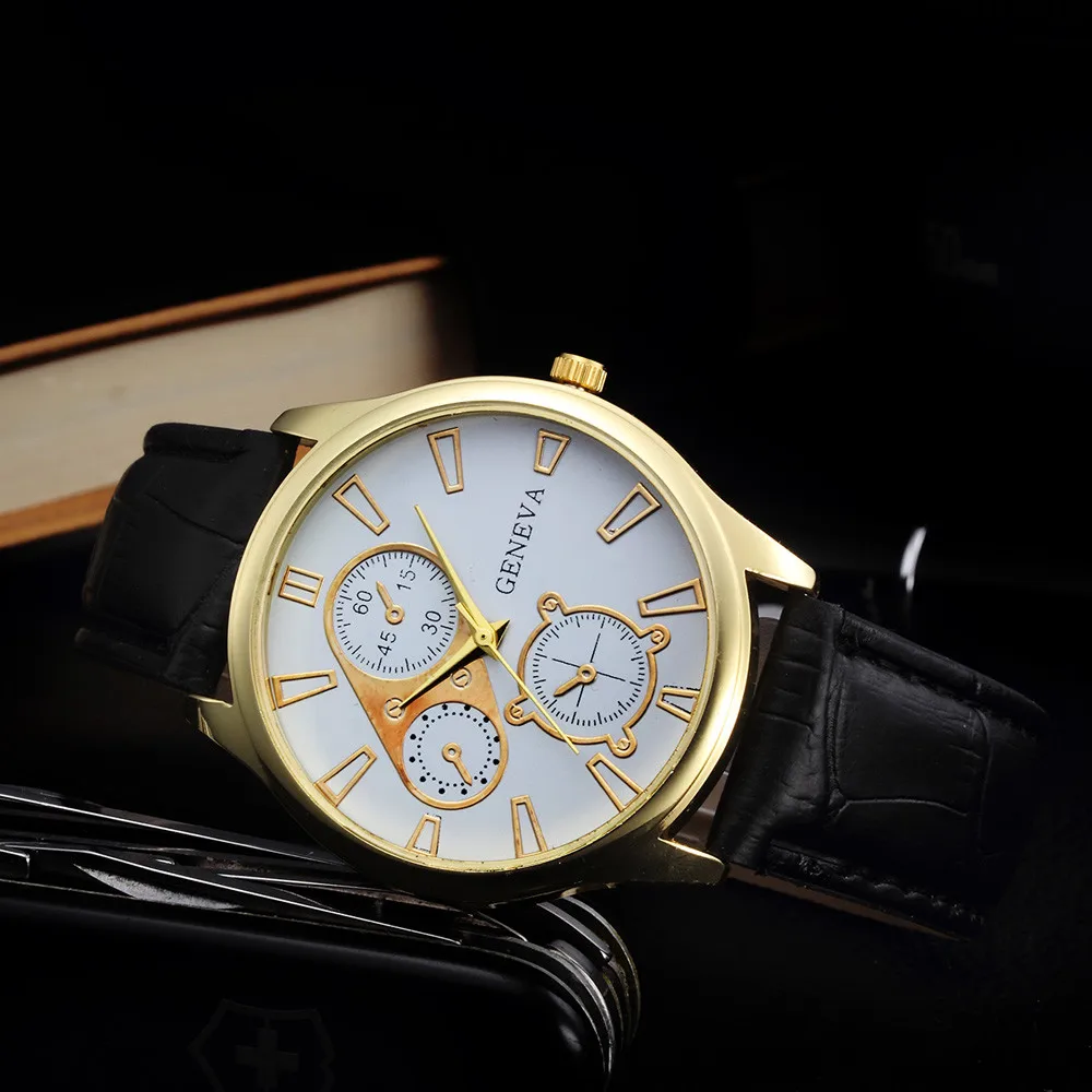 Мужские наручные часы, ретро дизайн, кожаный ремешок, аналоговые, сплав, кварцевые наручные часы, relojes para hombre, мужские часы s reloj hombre
