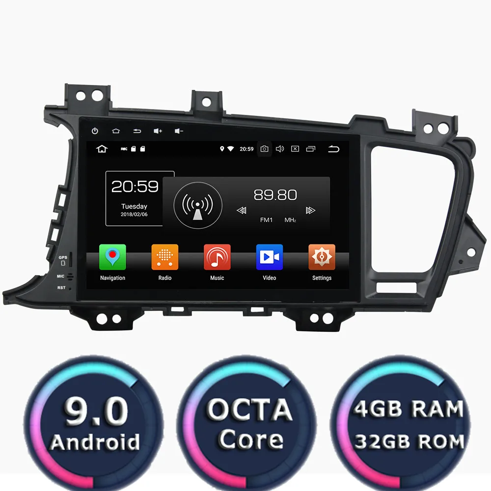 

Roadlover Android 9.0 Car Multimedia Player For KIA K5 Optima 2014 Stereo GPS Navigation Automagnitol 2 Din Octa Core MP3 NO DVD