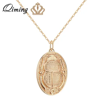 Simple Egyptian Scarab Necklace That Ankh Life Womens Necklaces
