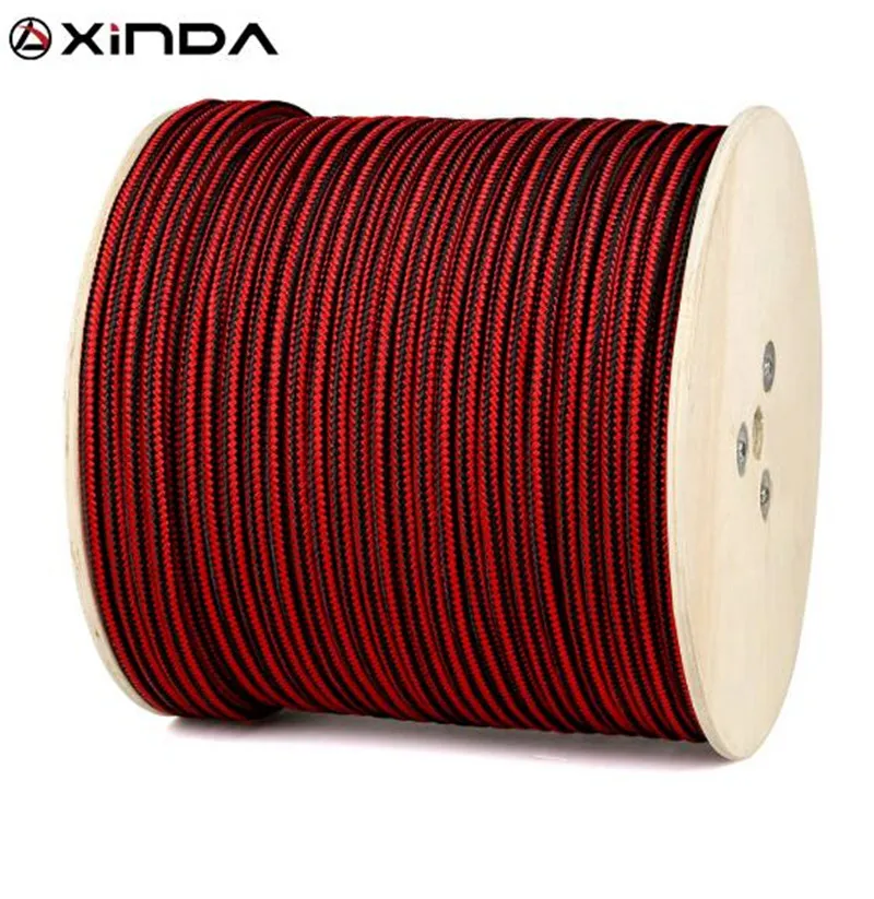 

XINDA 10m Paracord Rock Climbing Rope Accessories Cord 6mm Diameter 5KN High Strength Paracord Safety Rope Survival