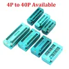 2 pièces zif socket ic socket 14PIN Test universel zif prises 14P DIP 16Pin/18Pin/20Pin/24Pin/28Pin/32Pin/40Pin 16 P/18 P/20/24 P/28 P ► Photo 1/6