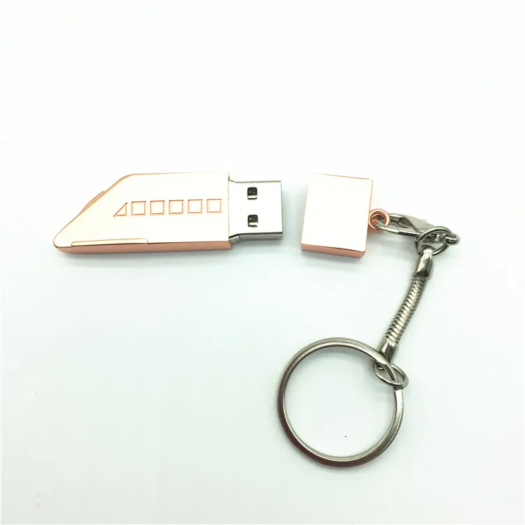 Металл Поезд головы Форма USB Flash Drive флешки Memory Stick реальная Ёмкость 4 ГБ 8 ГБ 16 ГБ 32 ГБ 64 ГБ Pen Drive подарки + брелок