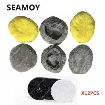 

Window Cleaning Robot Fiber Cloth 12 pcs/lot High Quality For Window Vacuum Cleaner Hobot168 188 etc Window Cleaning Mop Cloth