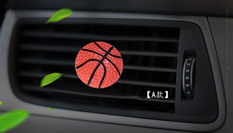 Футбол и декоративная статуэтка «Баскетбол» освежитель воздуха автомобиля духи кондиционер выход духи клип бульдог в автомобильный освежитель воздуха