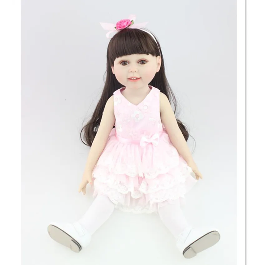 

Girls Doll Vivid Princess Doll with Clothes,18 Inch Vinyl Dolls Toys for Children's New Year Gift