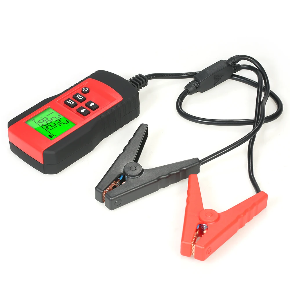 

Accurate Vehicle Car Battery Tester Lead Acid Battery Analyzer Diagnostic Tool CCA With LCD Digital Display Checker AE300