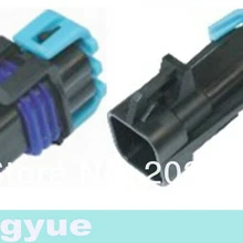 Longyue 2 комплекта Универсальный LS1 кислорода O2 Сенсор 4-контактный разъем комплект мужского и женского разъем