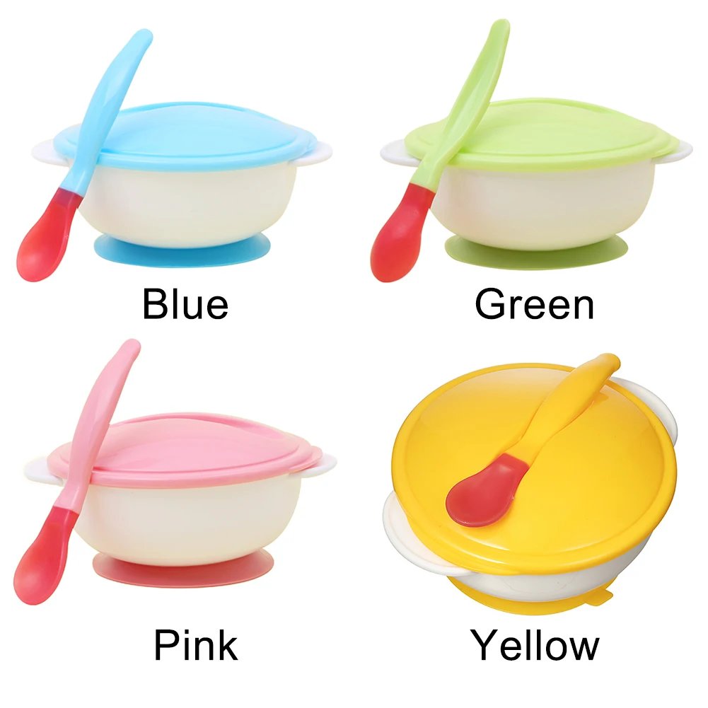 Child Suction Cup Dishes Sucker Bowl Baby Kids Feeding Toddler Training Plate Spoon Gift Slip-Resistant Tableware Learning Child Suction Cup Dishes Sucker Bowl Baby Kids Feeding Toddler Training Plate Spoon Gift Slip-Resistant Tableware Learning