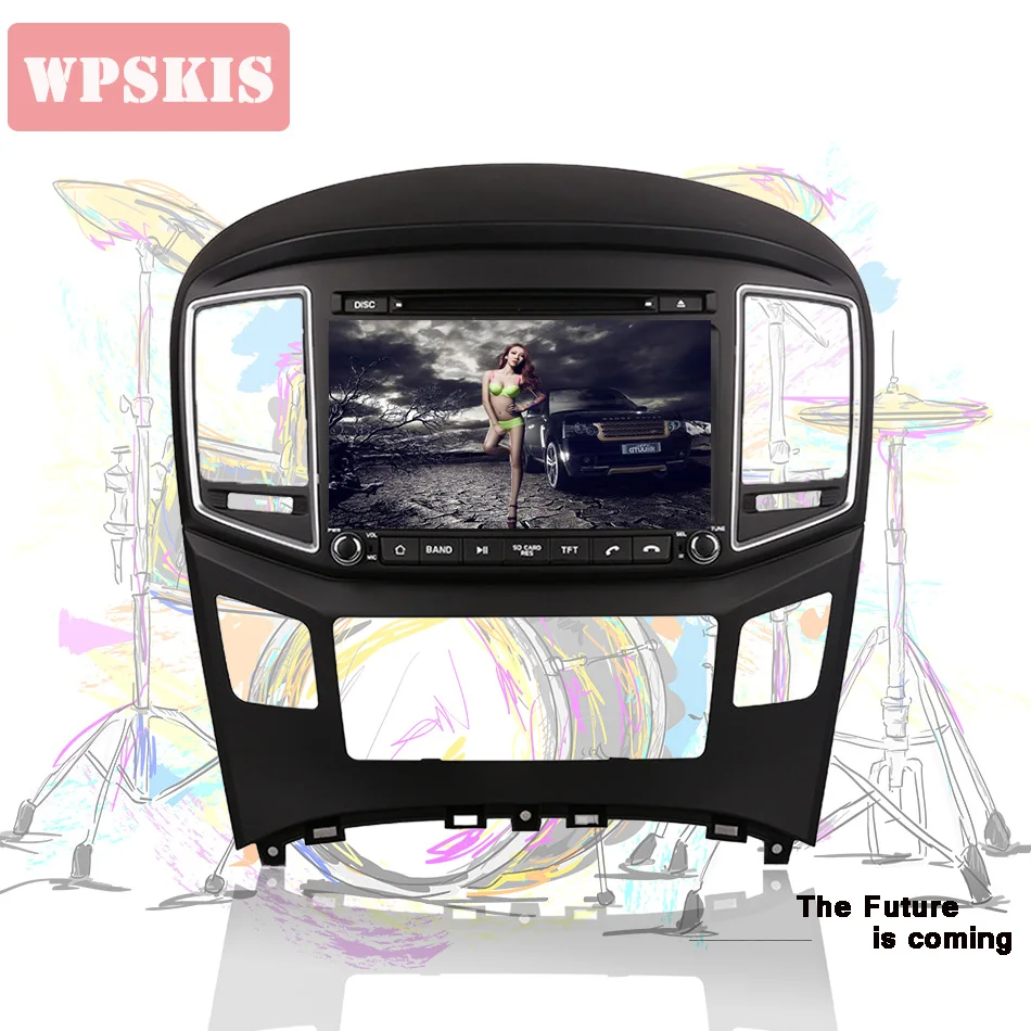 

Android 9.0 4GB 64GB For Hyundai H1 iLoad i800 H300 2016 2017 2018 Car dvd gps 4g wifi with HD Screen Radio Bluetooth Multimedia