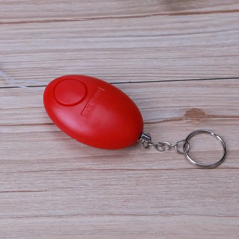 Portable Keyring Defense Personal Alarm Girl Women Anti-Attack Security Protect Mini Loud Keychain Alarm Alert Emergency Safety