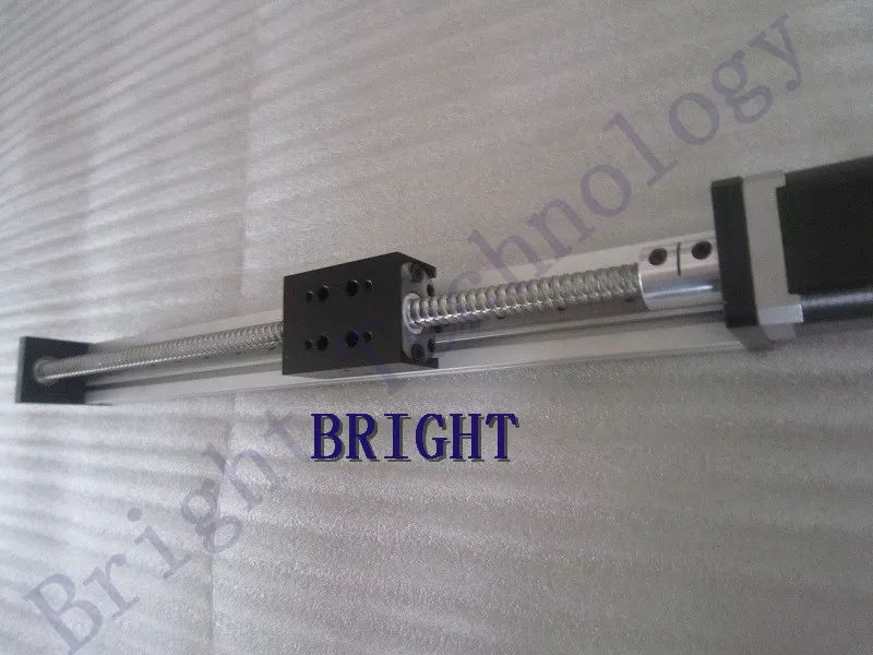 

SFU1605 Linear Rail Guide Stage Ball Screws 700mm Travel Length+ Nema 23 Stepper Motor DIY CNC Router