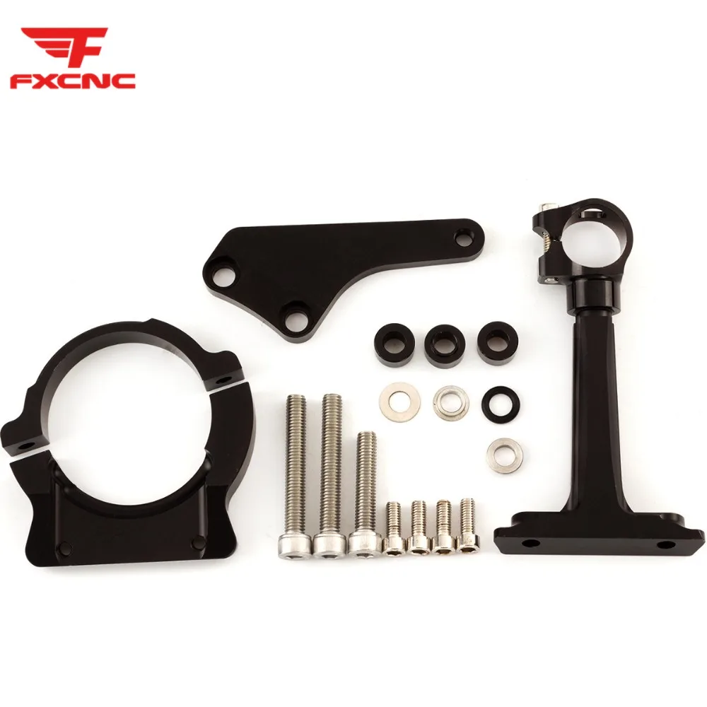 

For Kawasaki ER6N ER 6N 2006 2007 2008 CNC Motorcycles Steering Stabilize Damper Bracket Mount Mounting Support Holder Kit Set