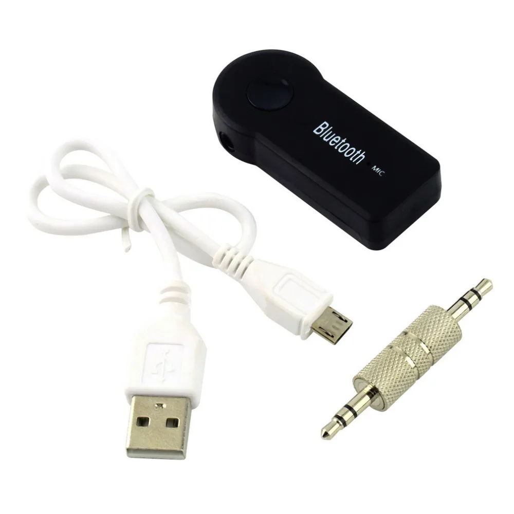 Bluetooth Музыка Аудио-стерео адаптер приемник для автомобиля AUX в домашний динамик MP3 Горячая по всему миру акция