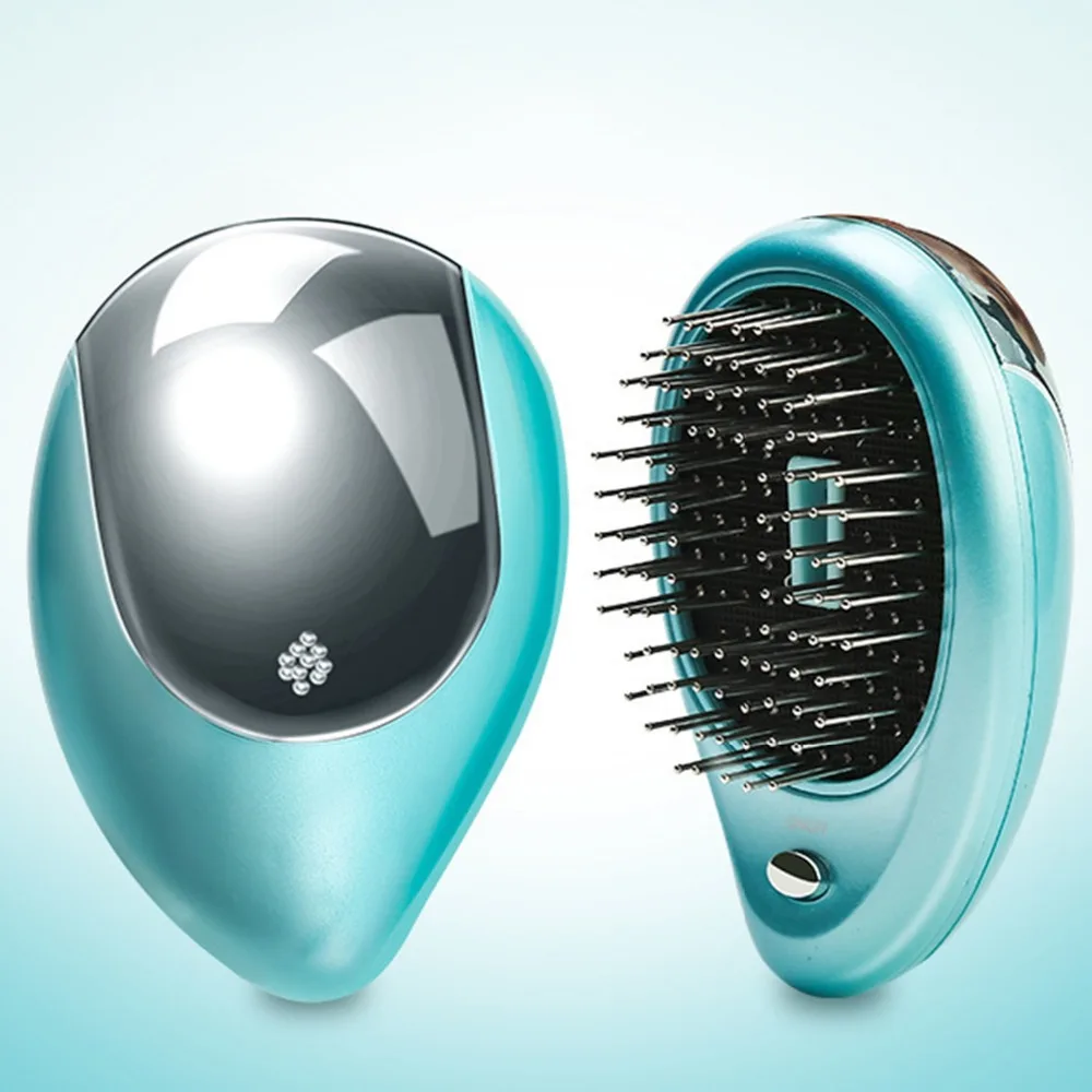 Electric Vibration Anti Hair Loss Massage Comb Portable Ion