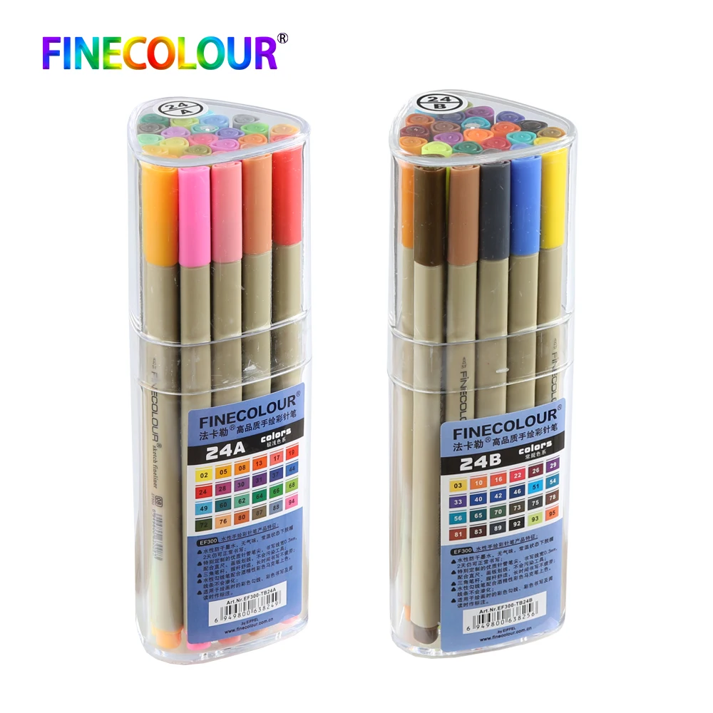 Finecolour цветные микро линии Posca Sharpie маркеры для рисования пигмент|Маркеры